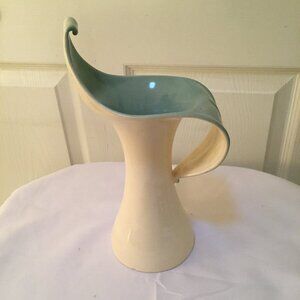 Erphila Art Glass Calla Lily Jack in the Pulpit Vase 10.5" tall x 6 Wide Czech